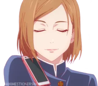 ⚒ Nobara Kugisaki Jujutsu Kaisen Anime, Personagem, Nobara Kugisaki, Jujutsu Kaisen, Feminino, Mangá telegram sticker