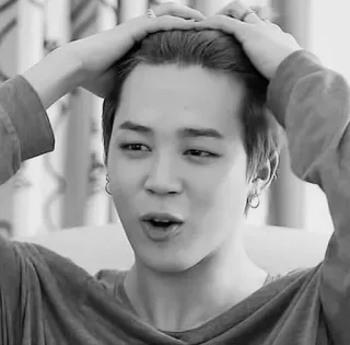 ☁️ Jimin K팝, 가수, 지민, BTS, 아시아, 남성 telegram sticker
