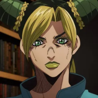 🌊 Jolyne Cujoh JoJo's Bizarre Adventure: Stone Ocean anime, jojo, stone ocean, jolyne, cujoh, character, cartoon, portrait telegram sticker