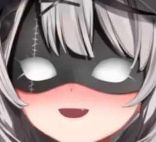 🎣 anime, vtuber, cute, monster, scary, mask telegram sticker