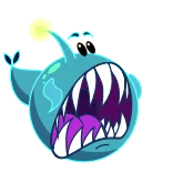 Fish light telegram stickers