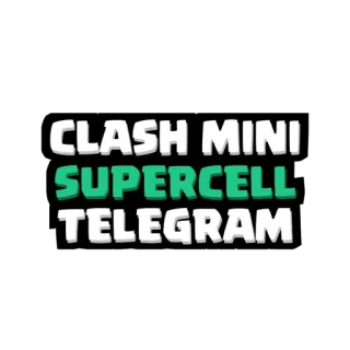 ПОДПИШИСЬ НА НАС @CLASHMINISUPERCELL telegram stickers