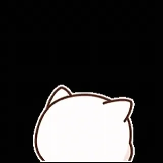 😨 gatto, animale, carino, adesivo, cartone animato telegram sticker