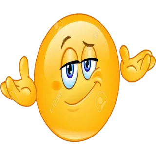 😐 Emoji, Haussement d'épaules, Indifférent, Question, Incertain, Confus, Questionnement whatsapp sticker