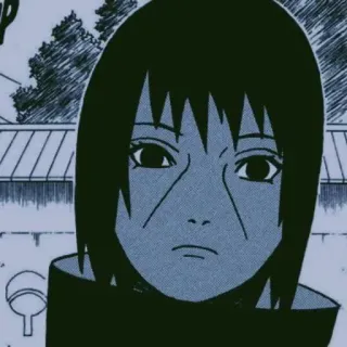 🎴 Itachi Uchiha Naruto itachi, uchiha, naruto, anime, manga, charakter whatsapp sticker