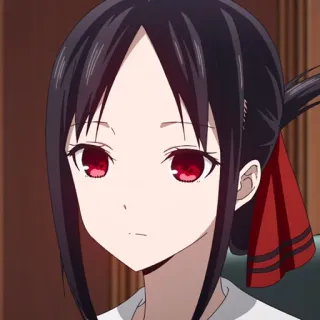 ❤️ Kaguya Shinomiya Kaguya-sama: Love Is War Аниме, Кагуя, Синомия, Манга, Любовь это война, Мультфильм telegram sticker