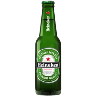 🍻 Heineken пиво, алкоголь, лагер, Хейнекен, напиток telegram sticker