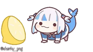😆 Gawr Gura Hololive whatsapp sticker