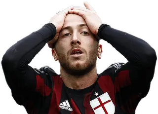 ☹️ voetbal, atleet, sport, verdrietig, speler telegram sticker