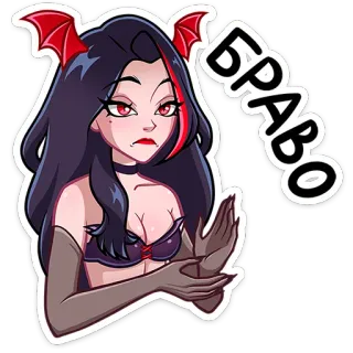 Лилит 2 от @TgSticker telegram stickers