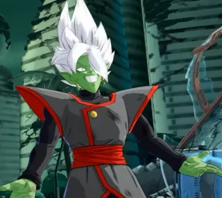 😫 Zamasu Zamasu, Dragon Ball, Anime, Manga, Villano, Fusión telegram sticker