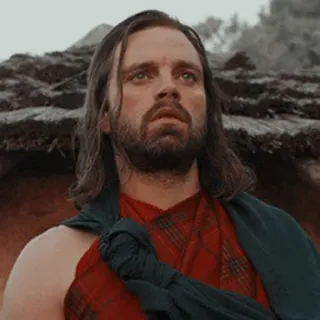😐 Bucky Barnes Баки Барнс, Себастиан Стэн, Marvel, Сокол и Зимний солдат, Зимний солдат telegram sticker