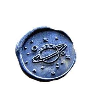 💮 pianeta, Saturno, spazio, stelle, sigillo, sigillo di cera, astronomia telegram sticker