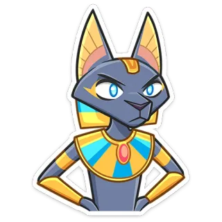 Бастет (@TgSticker) whatsapp stickers