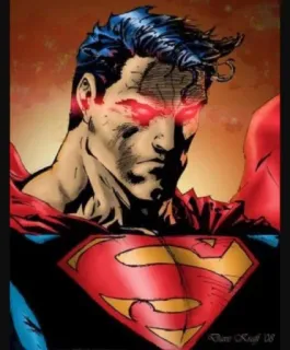 ⚜ Superman Superman, DC Comics, Supereroe, Uomo d'Acciaio, Fumetto telegram sticker