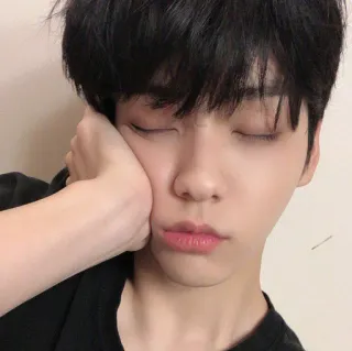 ☁️ persona, uomo, coreano, maschio, ritratto, adolescente, asiatico whatsapp sticker