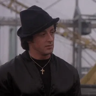 🥀 Rocky Balboa Rocky sylvester stallone, actor, movie, boxing, character telegram sticker