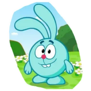 😁 Kartun, Binatang, Lucu, Tersenyum, Animasi telegram sticker