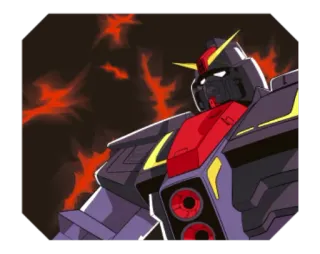 🤖 Gundam робот, меха, аниме, гандем, бои, война telegram sticker