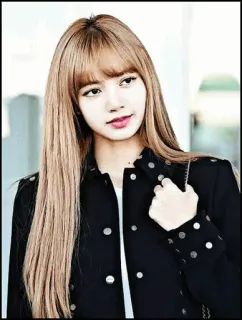 🐠 Lisa kpop, lisa, cantora, blackpink, idol, música whatsapp sticker