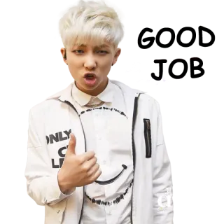 @jonafzan RM Rap Monster BTS whatsapp stickers