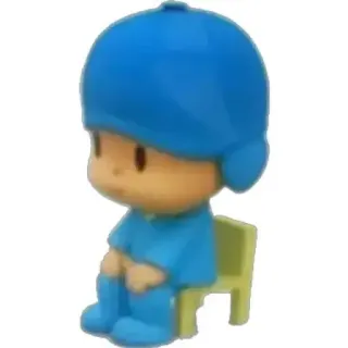 🕳 Pocoyo desenho animado, criança, tv, animado, personagem telegram sticker