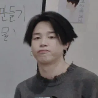 🧳 만들기 hombre, coreano, asiático, persona, cara, suéter whatsapp sticker