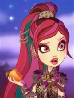 😕 Duchess Swan Ever After High мультфильм, лебедь, герцогиня, подросток, девочка telegram sticker