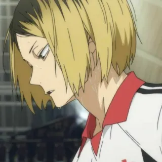 ❤️ Kenma Kozume Haikyuu!! Anime, Haikyuu, Kenma Kozume, Pallavolo, Manga telegram sticker