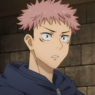 💥 Yuji Itadori Jujutsu Kaisen Anime, Manga, Personaggio, Jujutsu Kaisen, Yuji Itadori telegram sticker