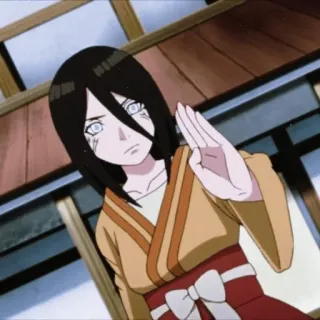 🤚 アニメ, マンガ, 忍者, ナルト, 白眼, キャラクター telegram sticker