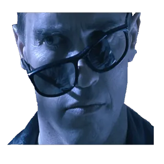 👁 Terminator แอนดรอยด์, เครื่องจักร, ไซบอร์ก, ภาพยนตร์, แอคชั่น, วิทยาศาสตร์ telegram sticker