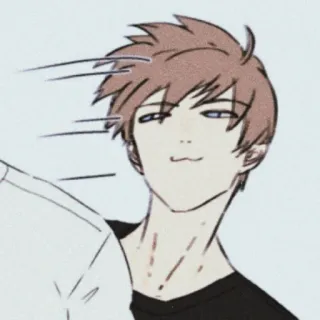 😏 Anime, Manga, Charakter, Person, Cartoon, Animation, Porträt telegram sticker