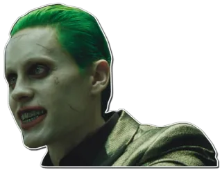 😀 Joker villain, comic book character, DC Comics, Joker telegram sticker