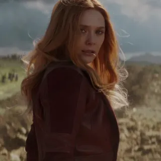 🙂 Wanda Maximoff Ванда Максимофф, Алая Ведьма, Элизабет Олсен, Marvel, MCU, Супергерой whatsapp sticker