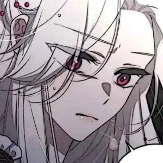 🕊 аниме девушка, портрет, манга, персонаж, иллюстрация telegram sticker