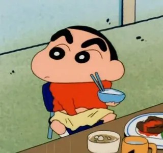 💈 Shin-chan Nohara Crayon Shin-chan 애니메이션, 짱구는 못말려, 만화, 캐릭터, 먹방 whatsapp sticker