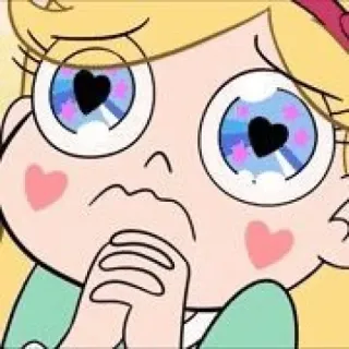 💫 Star Butterfly Star vs. the Forces of Evil Dibujos animados, Disney, Animación, Emocionado, Corazones whatsapp sticker