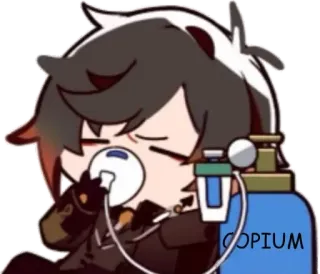 😔 COPIUM cope, copium, memes telegram sticker