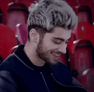 😂 Zayn Malik celebridad, cantante, retrato, hombre, sonrisa, moda telegram sticker