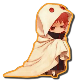 👻 Sasori Naruto 动漫, 漫画, Q版, 晓, 可爱, 卡通 telegram sticker