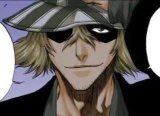 😩 Kisuke Urahara Bleach 애니메이션, 블리치, 우라하라 키스케, 모자, 만화, 캐릭터 telegram sticker