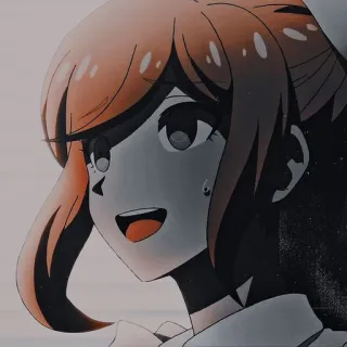 🌟 Junko Enoshima Danganronpa アニメ, キャラクター, ダンガンロンパ, 江ノ島盾子 whatsapp sticker