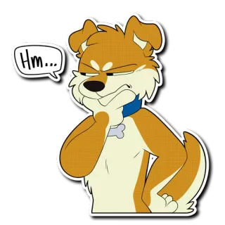 🤔 Hm... whatsapp sticker