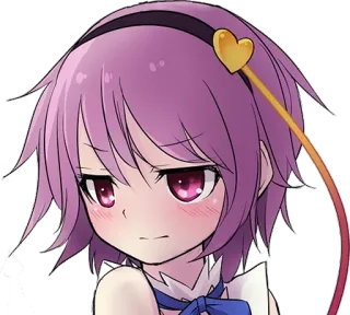 😳 anime, manga, character, girl, cute, art, illustration telegram sticker