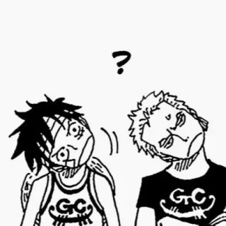 🔪 Monkey D. Luffy One Piece 海贼王, 动漫, 蒙奇·D·路飞, 漫画 whatsapp sticker