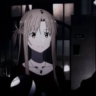 🐭 Asuna Yuuki Sword Art Online anime, sword art online, asuna, yuuki, character, animation, blonde whatsapp sticker