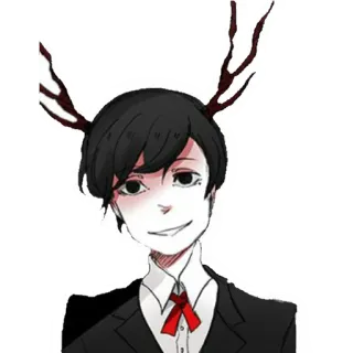 😁 astas, anime, ilustración, retrato, dibujo telegram sticker