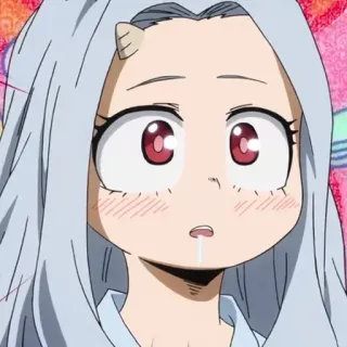 🤤 Eri My Hero Academia Аниме, Моя геройская академия, Эри, Милый, Каваи, Манга whatsapp sticker