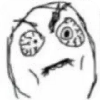 👍 Me Gusta Rage Comics whatsapp sticker